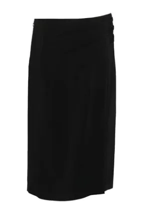 ALBERTA FERRETTI Abbigliamento,Gonne Gonna midi drappeggiata nero 