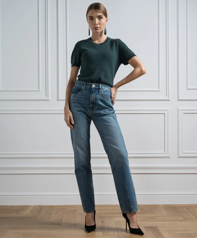 Allude Maglia in cashmere verde 23511171