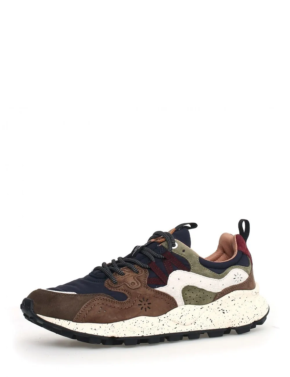 Flower Mountain     SNEAKERS YAMANO 3 MAN BROWN-NAVY
