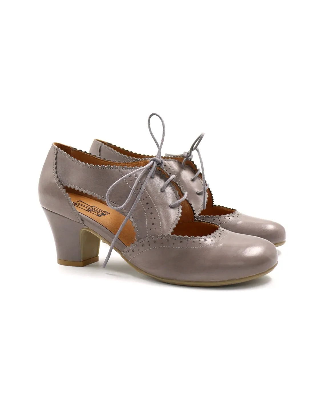FRANCESINA VINTAGE IN PELLE "FOXE"
