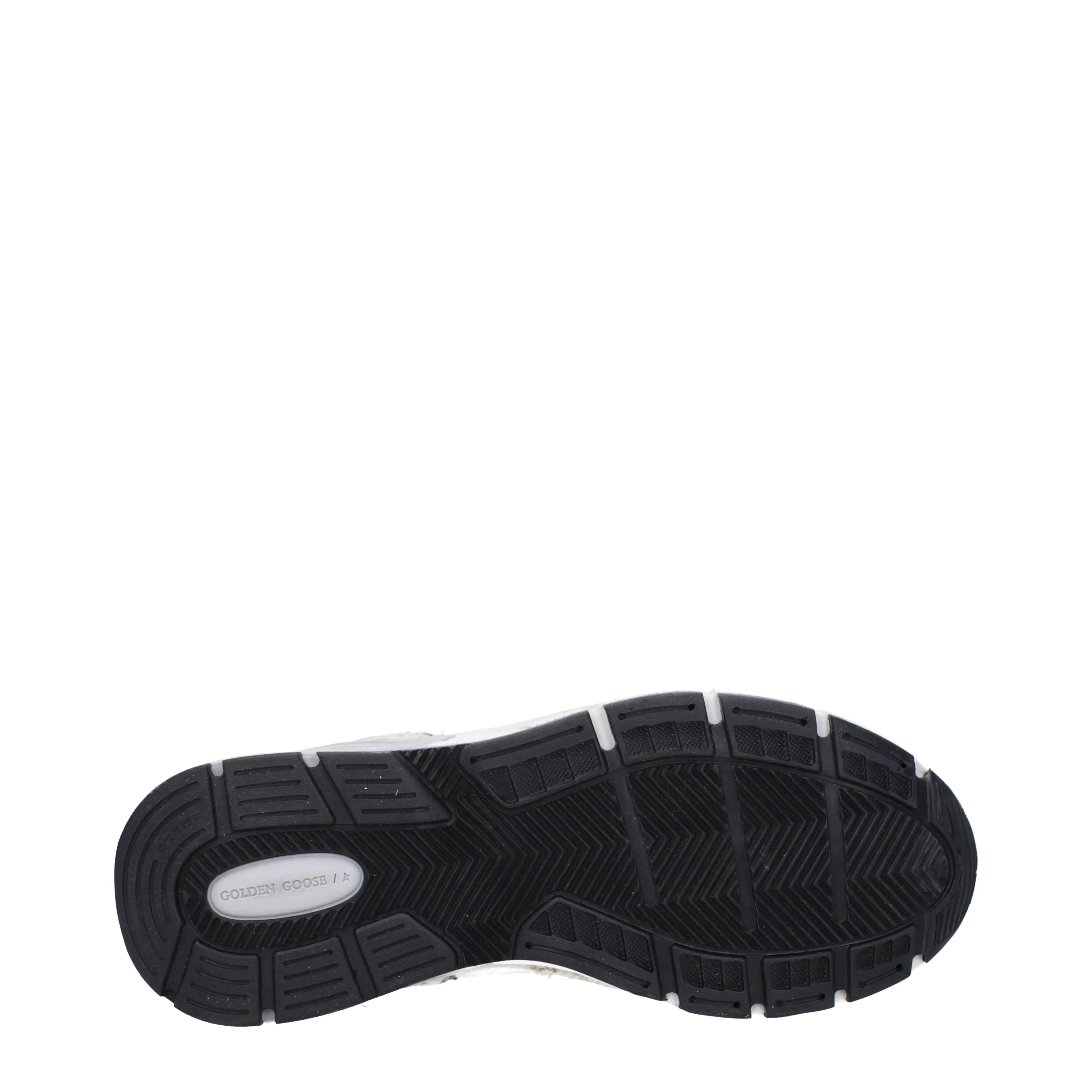 Golden Goose Sneakers Donna Tessuto Bianco/Argento