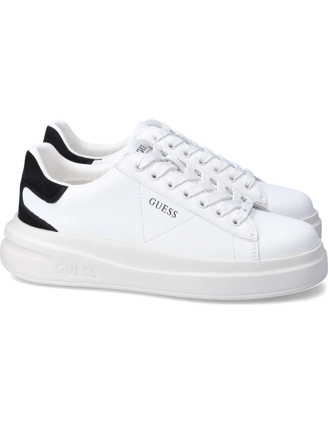 Guess donna sneakers white-blk