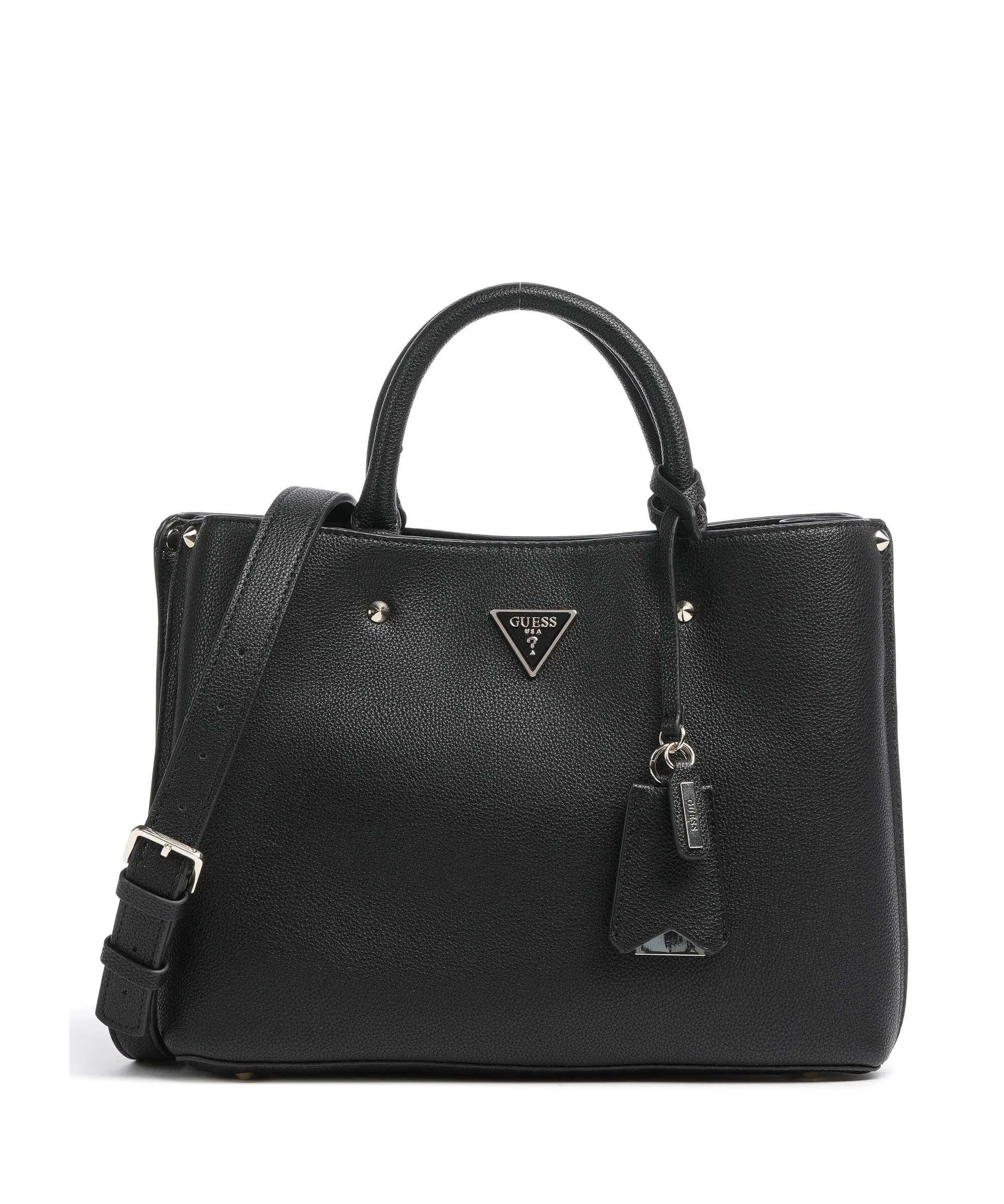  Guess Meridian Borsa a mano pelle sintetica nero  