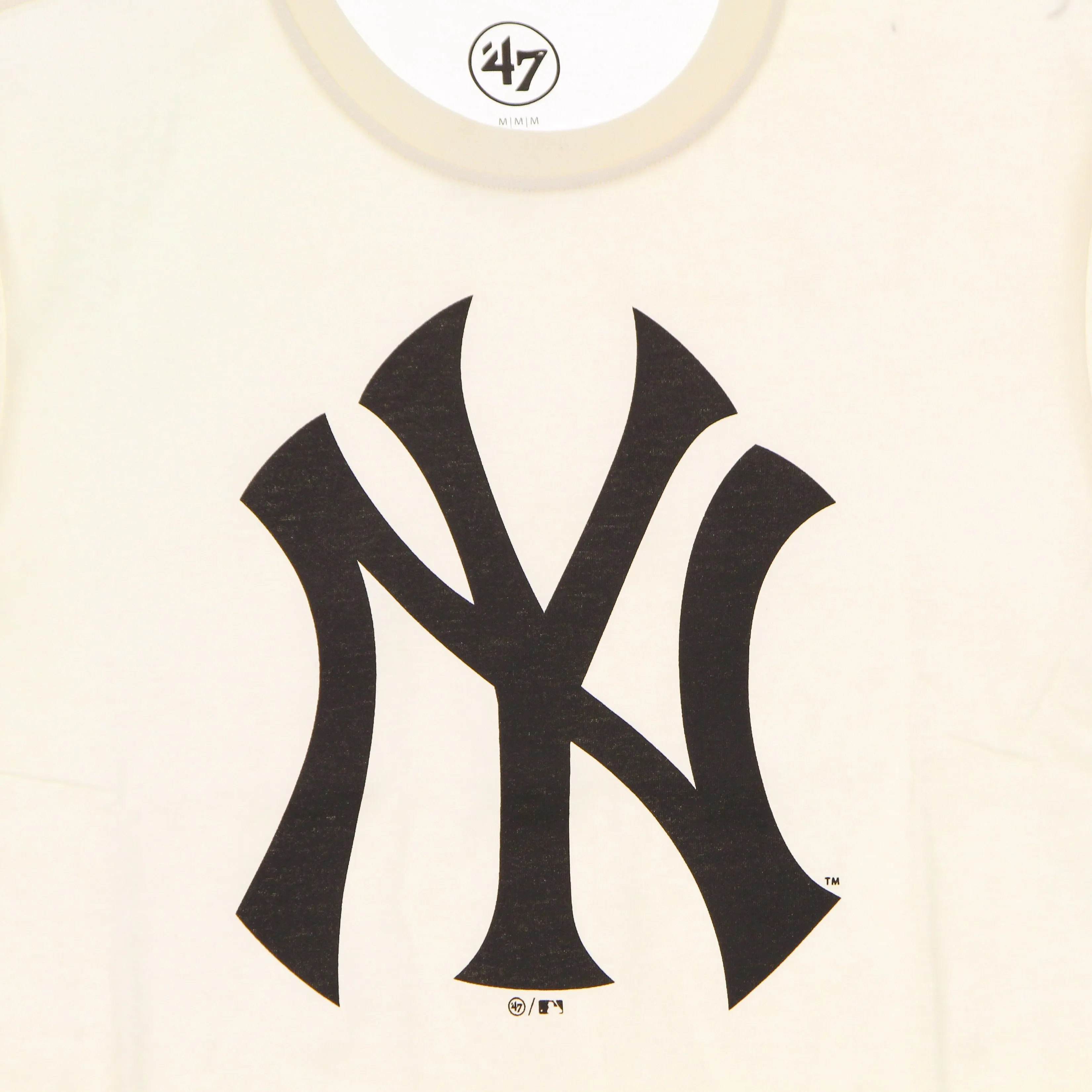 Maglietta Uomo Mlb Imprint Echo Tee Neyyan Cream/black
