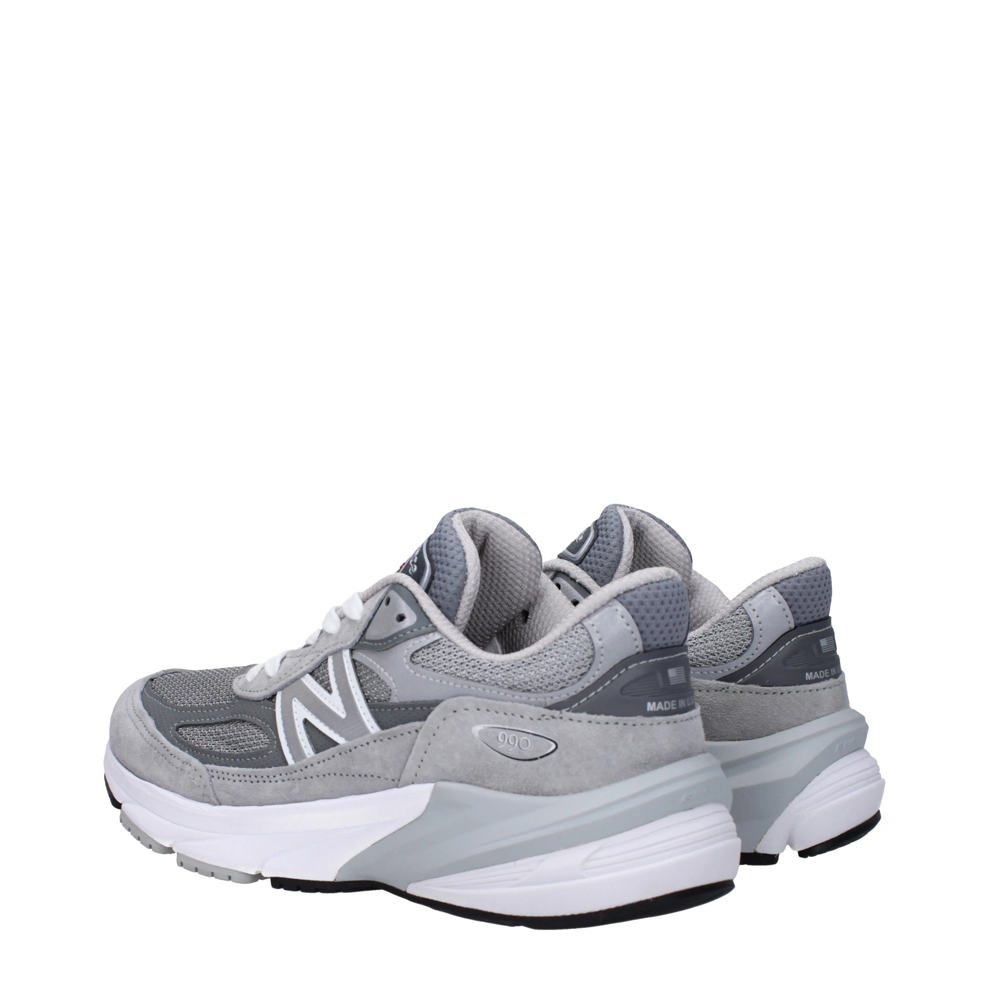 New Balance Sneakers 990v6 Donna Tessuto Grigio