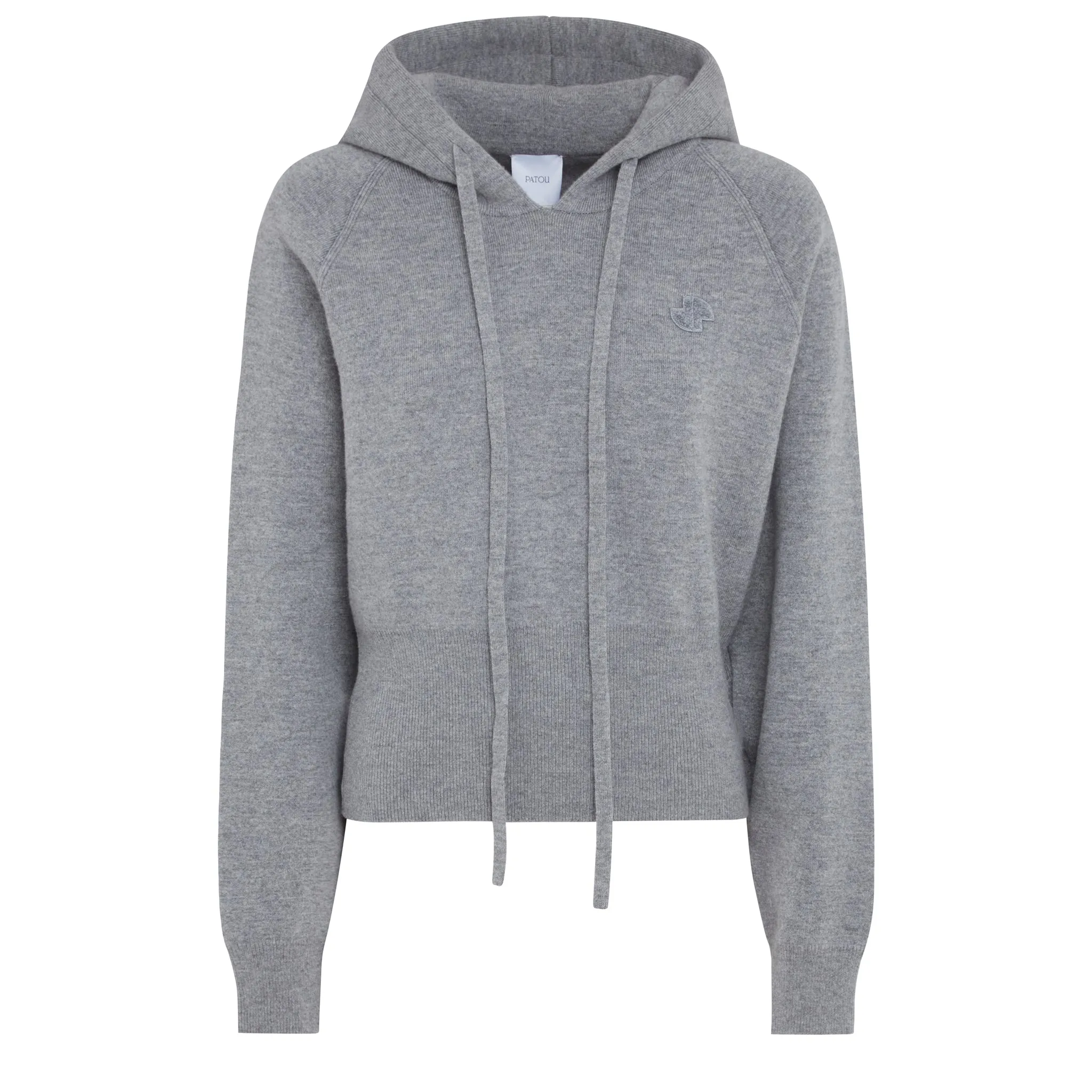 PATOU  Maglia in cashmere grigia