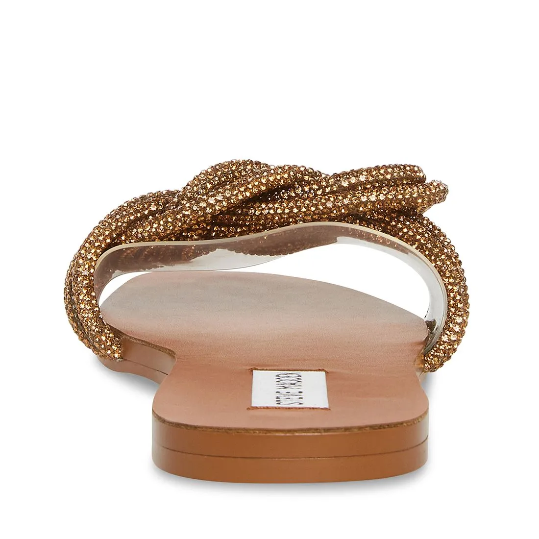 SANDALI BASSI "ADORE" BRONZO CON INTRECCIO