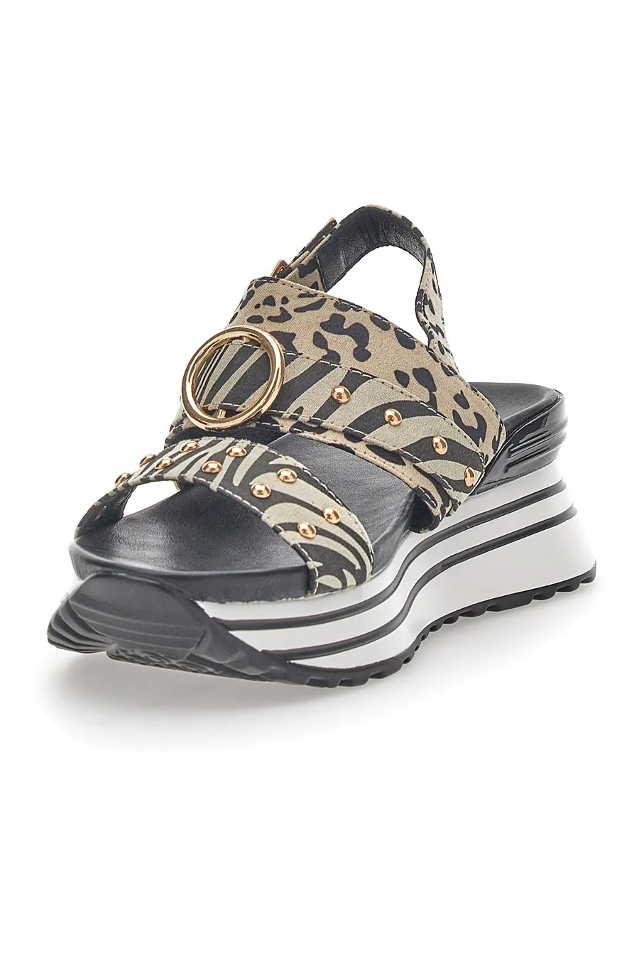 Sandali Platform Plocadi 2310a Animalier
