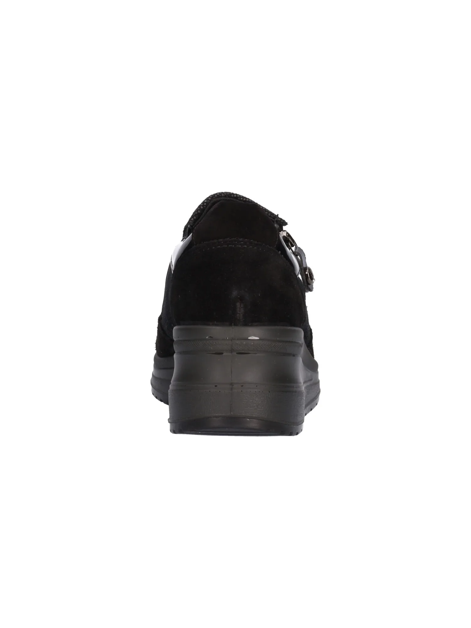 Scarpa slip on con zeppa Enval Soft da donna nera