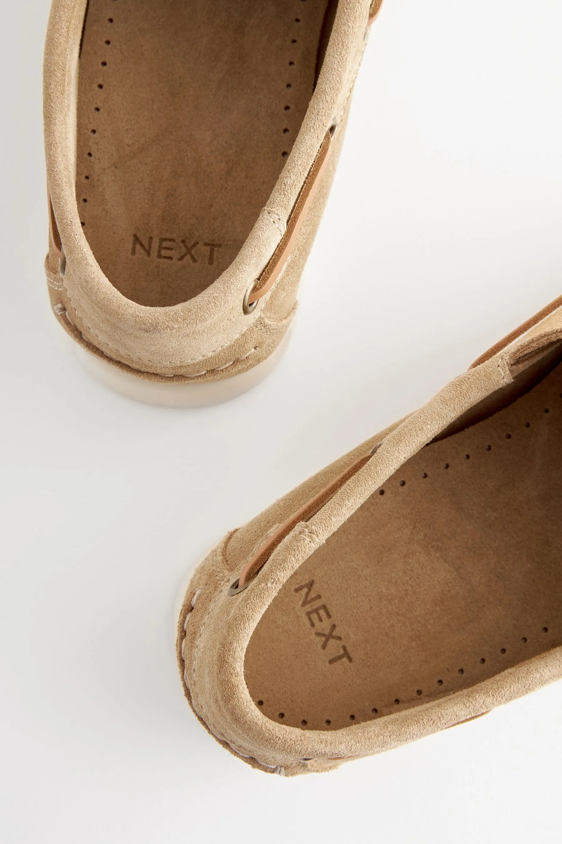 Scarpe da barca scamosciate