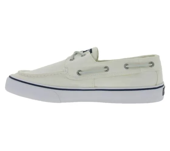 SPERRY Bahama II SW Scarpe da barca da uomo Scarpe di tela STS22016 Bianche