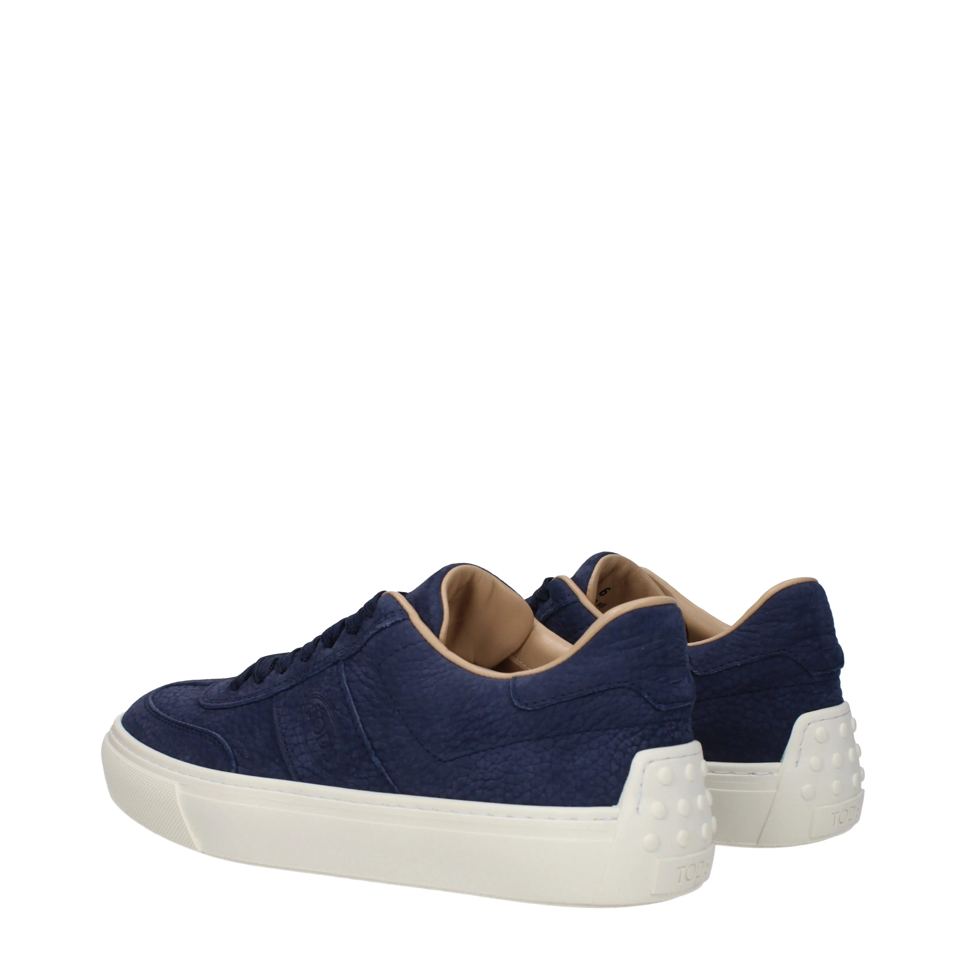 Tod's Sneakers Uomo Camoscio Blu/Blu Galassia