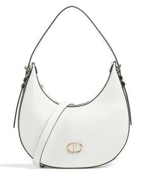  Twinset Smooth 2.0 Borsa hobo pelle sintetica bianco  